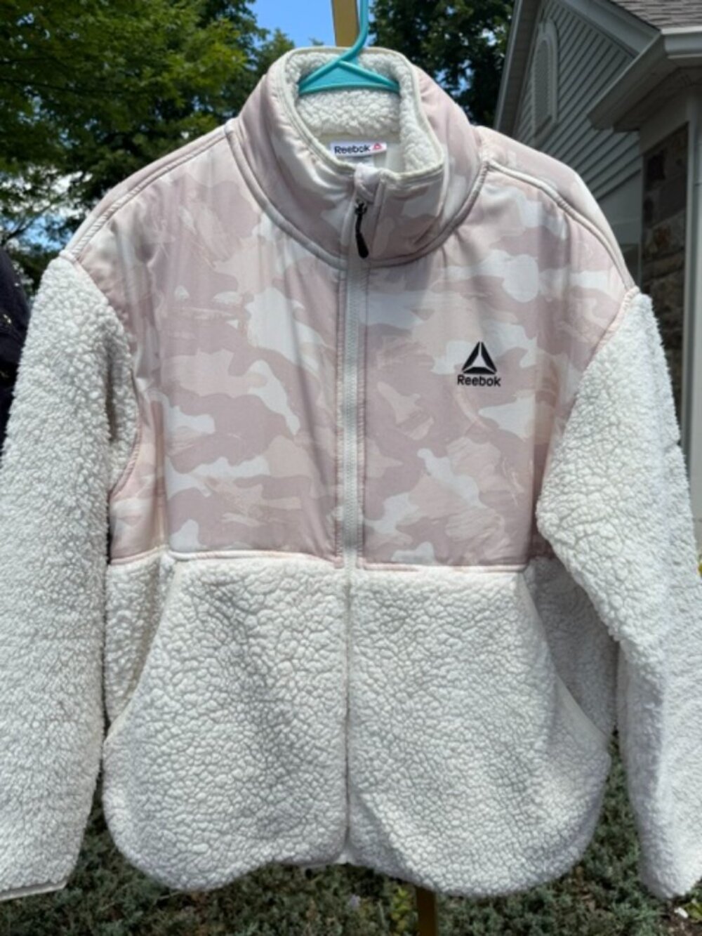 Reebok Camo and Sherpa Full Zip